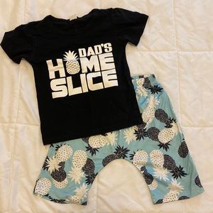 Boutique toddler boy set